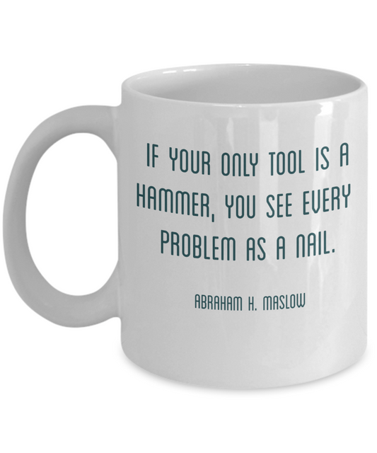 Hammer and Nail quote 11oz Mug