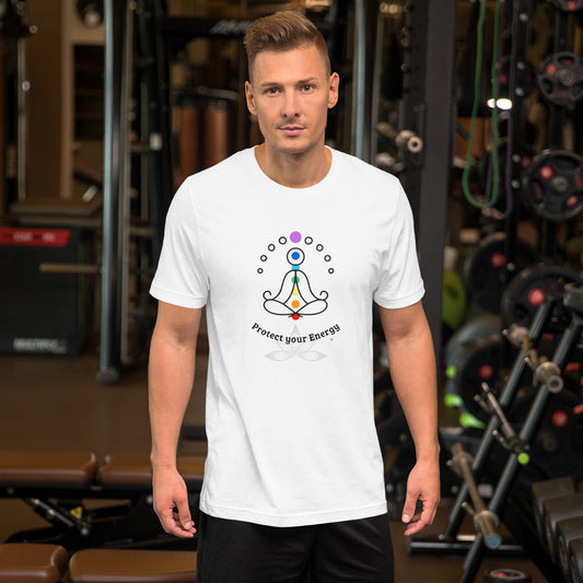 Protect Your Energy Chakras by MII Unisex t-shirt